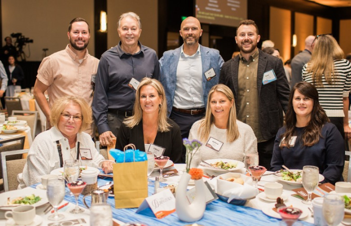 The Burnsteads at our 2025 Luncheon